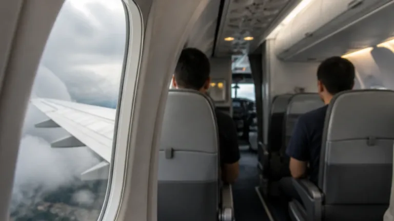 Asientos entre alas y cabina: dónde menos se perciben las turbulencias en un avión