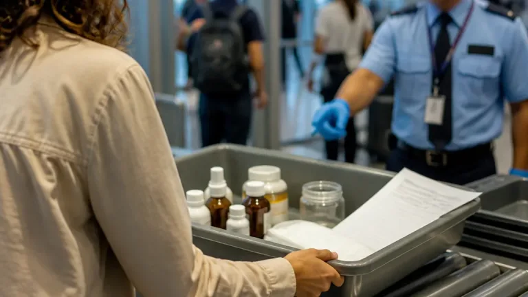TSA permite medicamentos líquidos >100 ml en cabina: qué piden los controles en EE. UU.