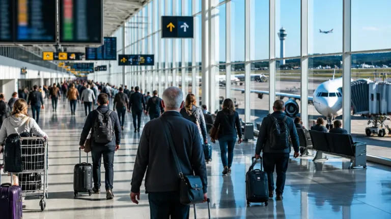 Retraso y dos cambios de puerta en Barajas afectaron a pasajeros de Ryanair rumbo a Roma
