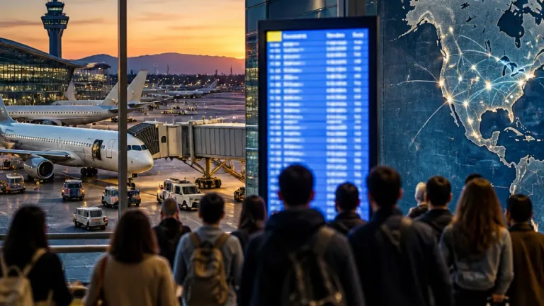 Aeropuerto de Santiago reactiva rutas a Norteamérica: cuatro aerolíneas vuelven en octubre‑diciembre
